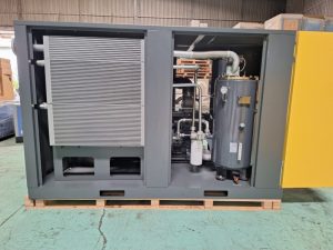 Máy nén khí trục vít tần số biến thiên nam châm vĩnh cửu hai cấp HD-EMP2T75 (loại quạt ly tâm)