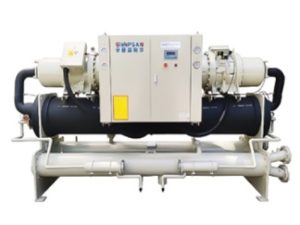 Máy làm lạnh trục vít hai đầu làm mát bằng nước