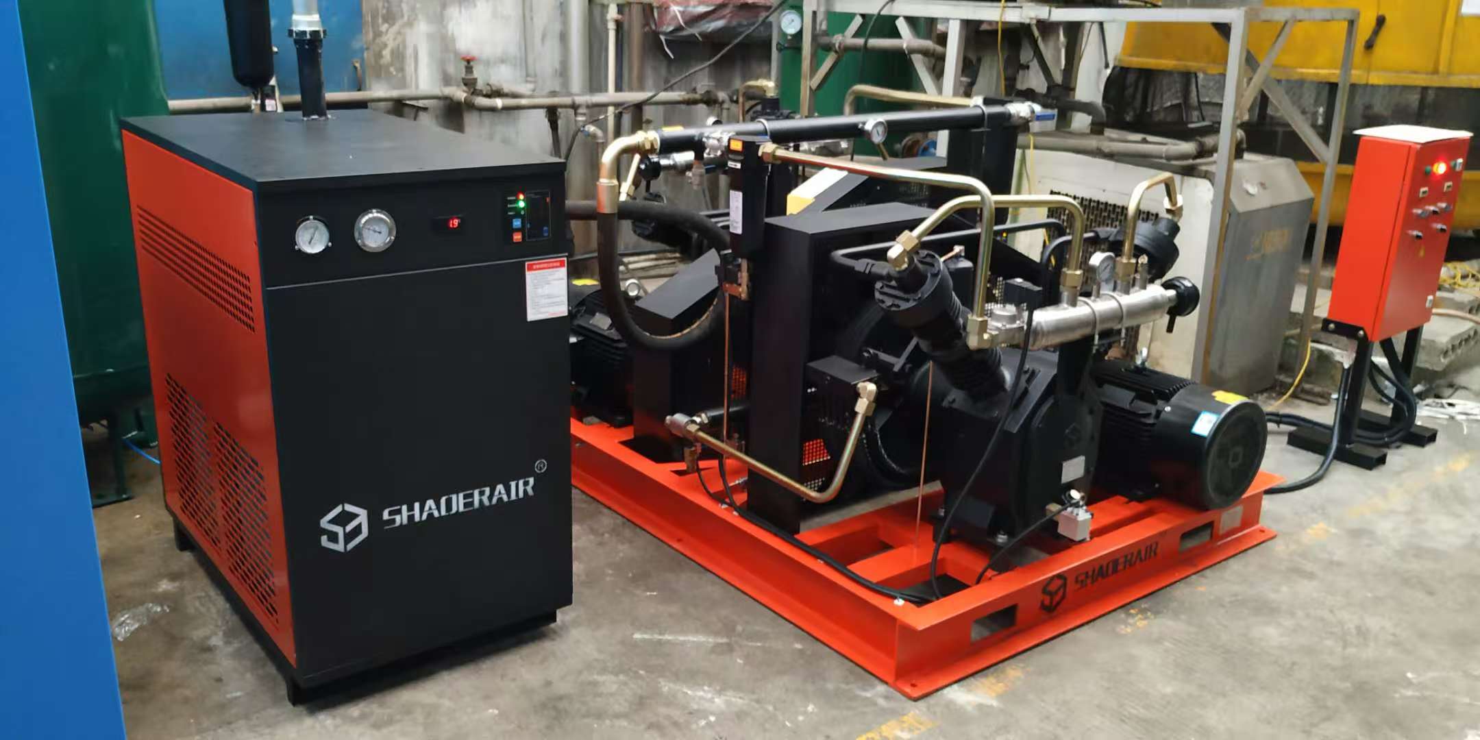 Máy Tăng Áp Trục Vít Biến Tầng Shaoerair