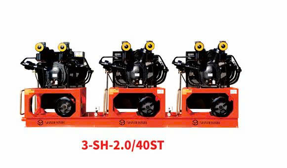 Máy nén khí cao áp thổi chai PET áp suất 40 bar, hoạt động ổn định, tiết kiệm điện, phù hợp dây chuyền sản xuất chai nhựa công suất lớn. Liên hệ 0949.105.048.